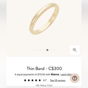 Mejuri Thin Band